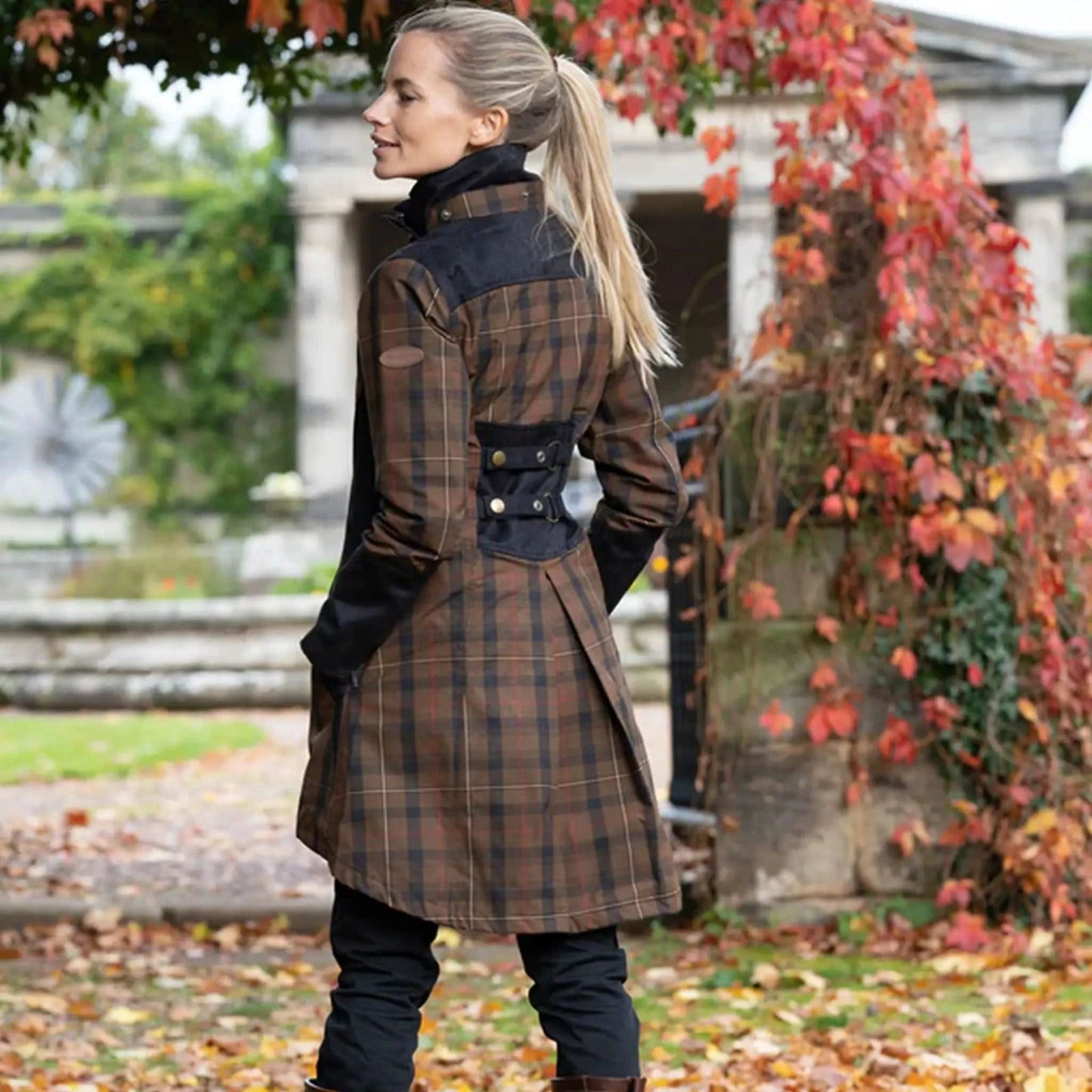 Welligogs Odette Check Coat