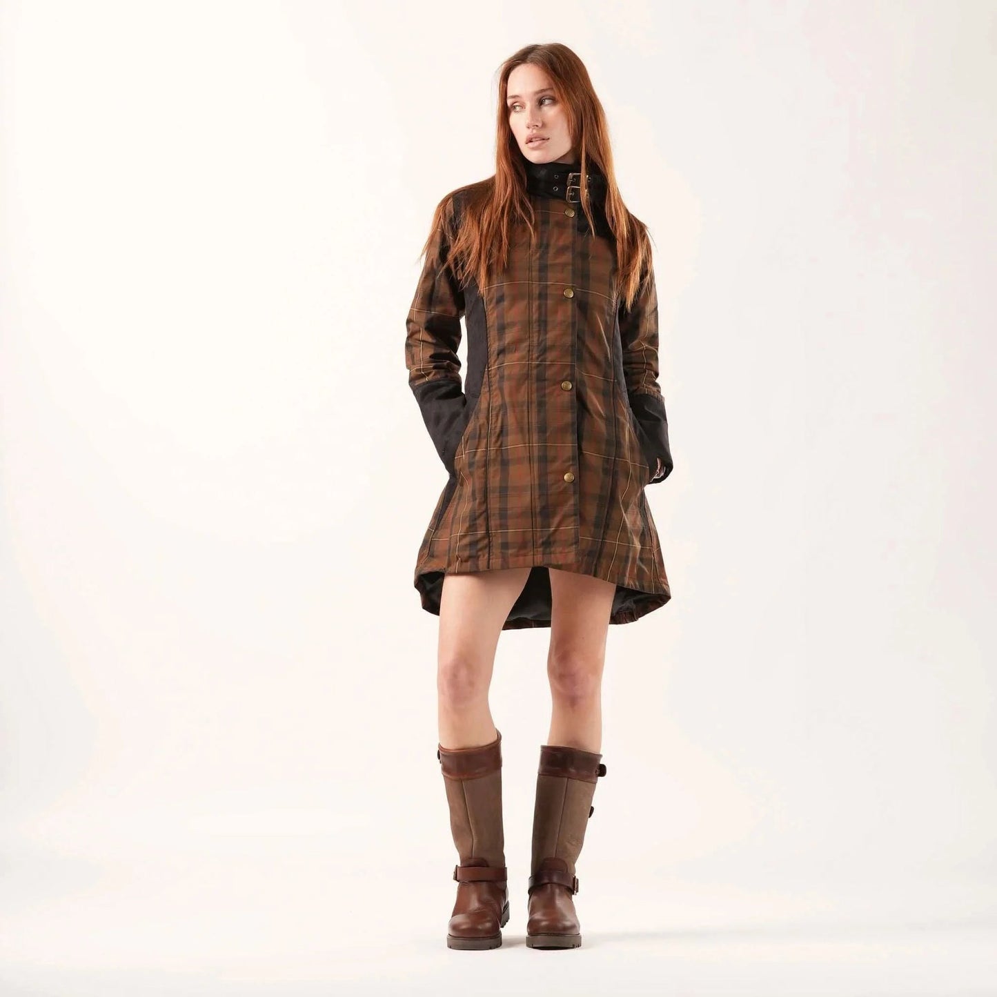 Welligogs Odette Check Coat